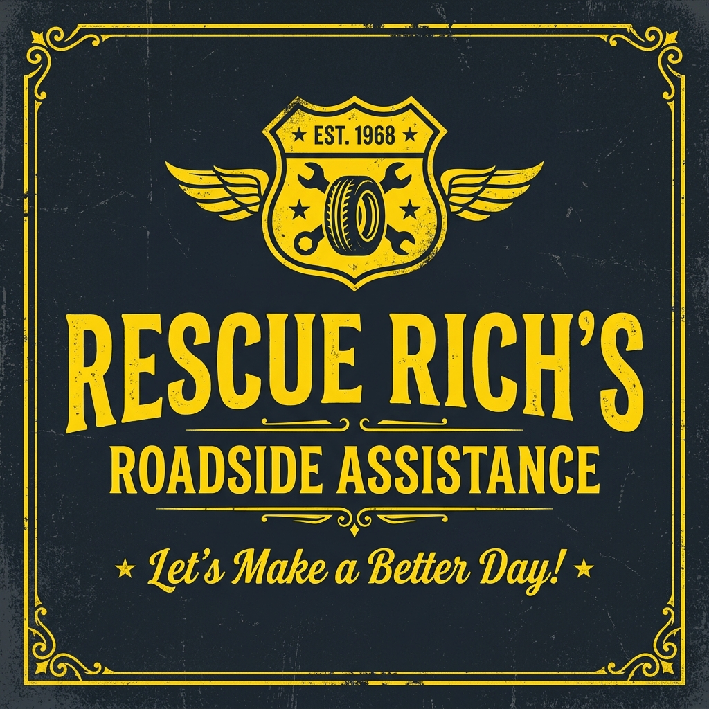 Rescue Rich's Roadside Assistance Logo